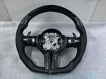 Load image into Gallery viewer, Carbon Fiber Steering Wheel FOR BMW F30 F32 Series MSport With Paddle Shifts LED

