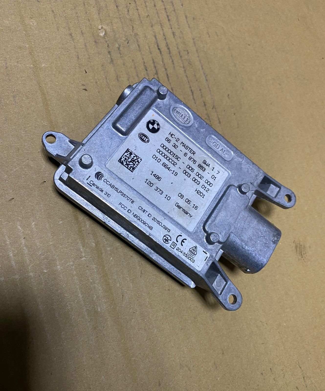 2015-2020 BMW M4 Lane Change Warning Sensor 6876893 M3 F80 F82 and 3 Series F30