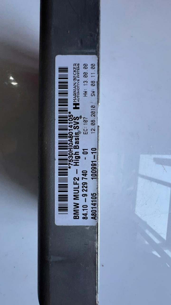 2007-11 BMW 328i Bluetooth Control Module 9229740 E90 E91 E82 1' X1 E84