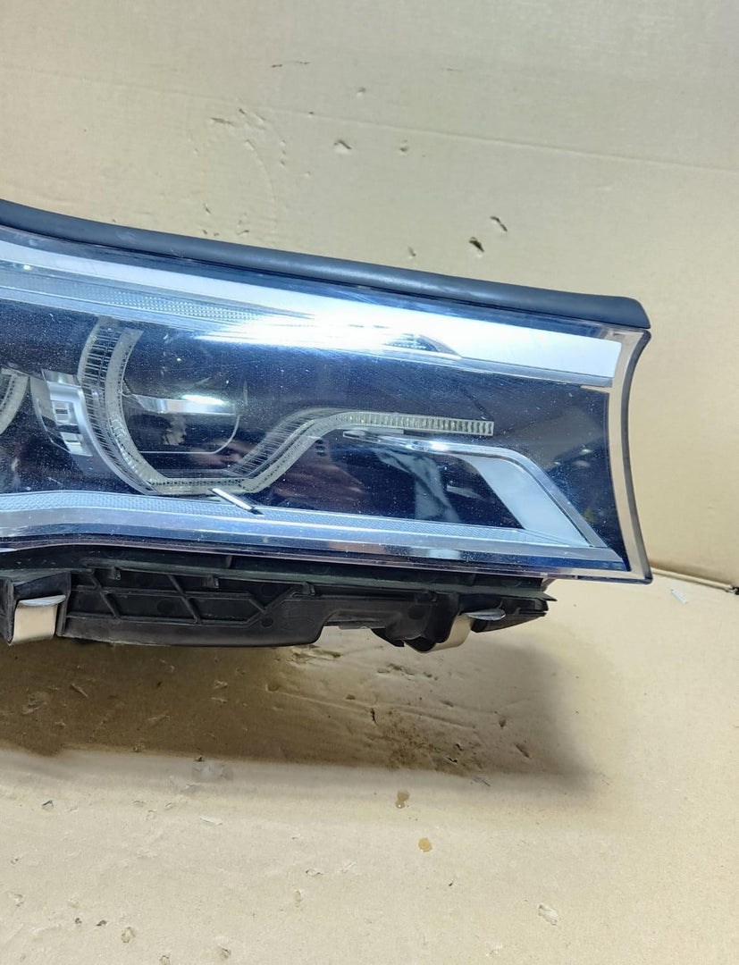Genuine 2016-2019 BMW 750i Led Adaptive Headlight 7471332 G11 G12 750i USA 