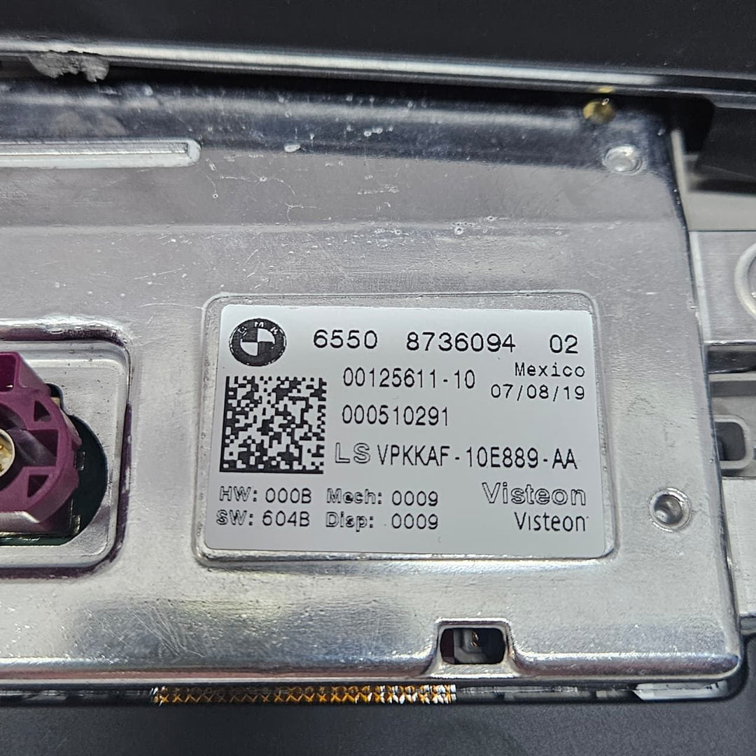 BMW X5 G05, X6 G06, Touch Central Information Display 8736094 OEM