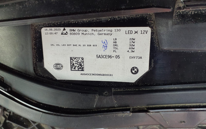 BMW iX xDrive40 xDrive50 M60 2022-2024 Right LED Headlight USA OEM 5A3CE96-05