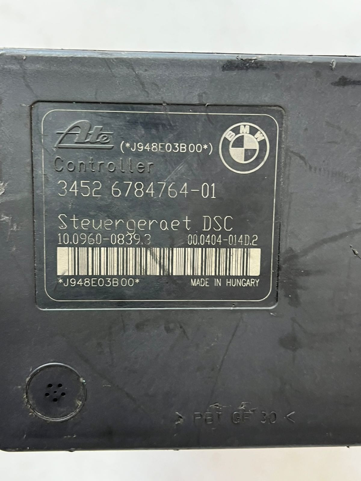 BMW 3 Series E90 E91 ABS DSC Pump Unit Module 6784764 OEM