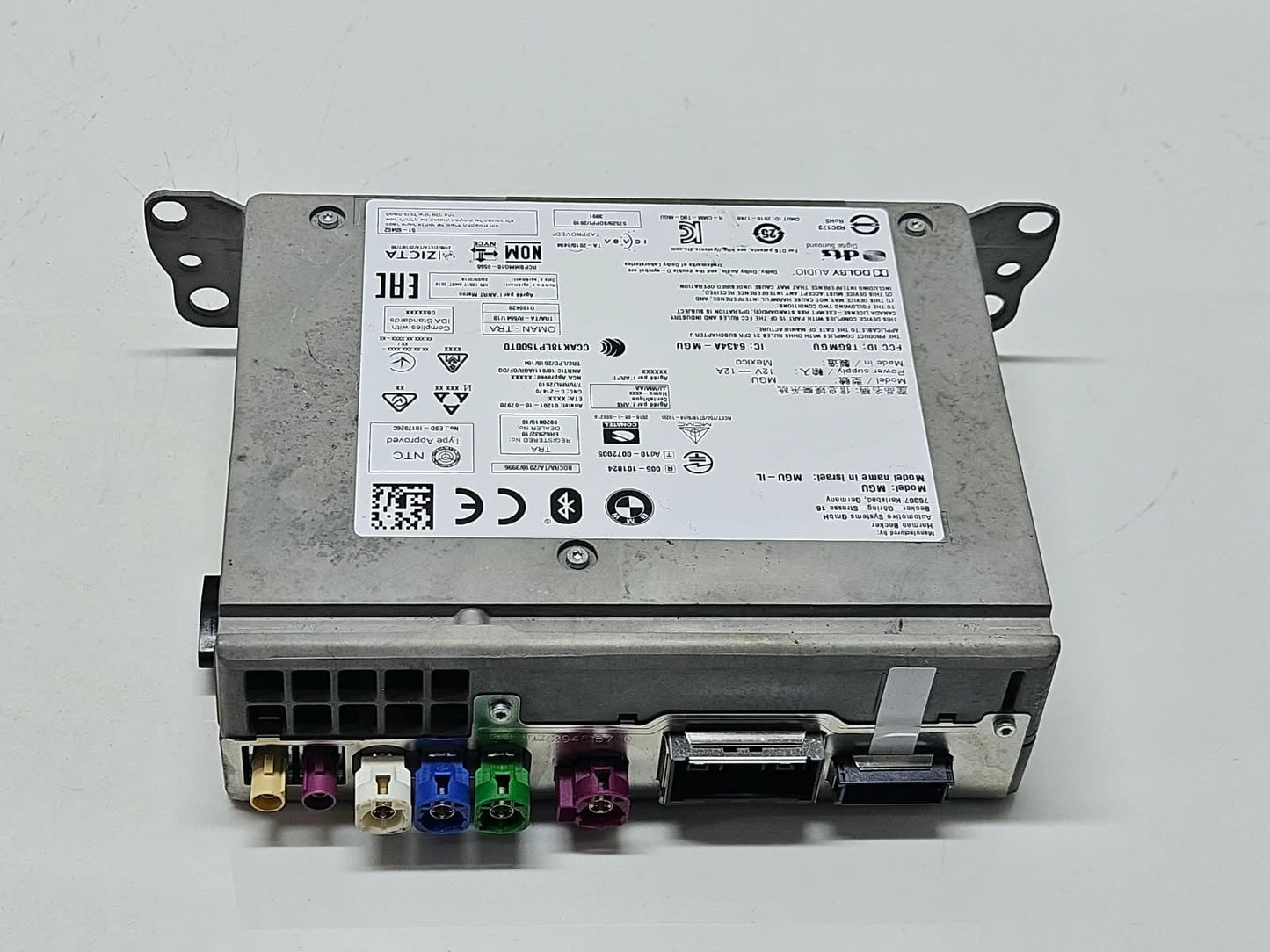 9877726-2019 BMW X5 G05 RHD Multimedia Head Unit Navigation Radio Module OEM