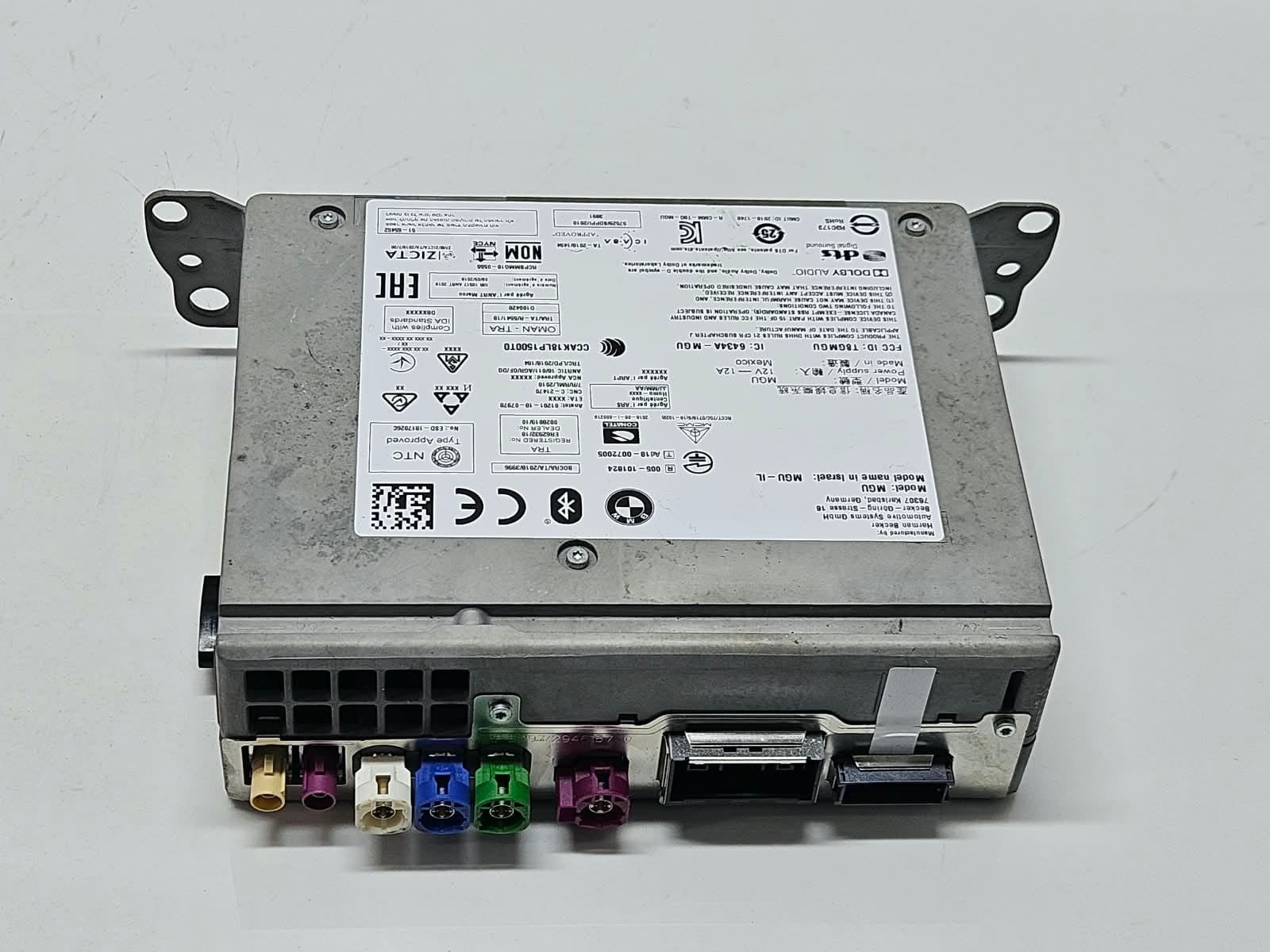 9877726-2019 BMW X5 G05 RHD Multimedia Head Unit Navigation Radio Module OEM