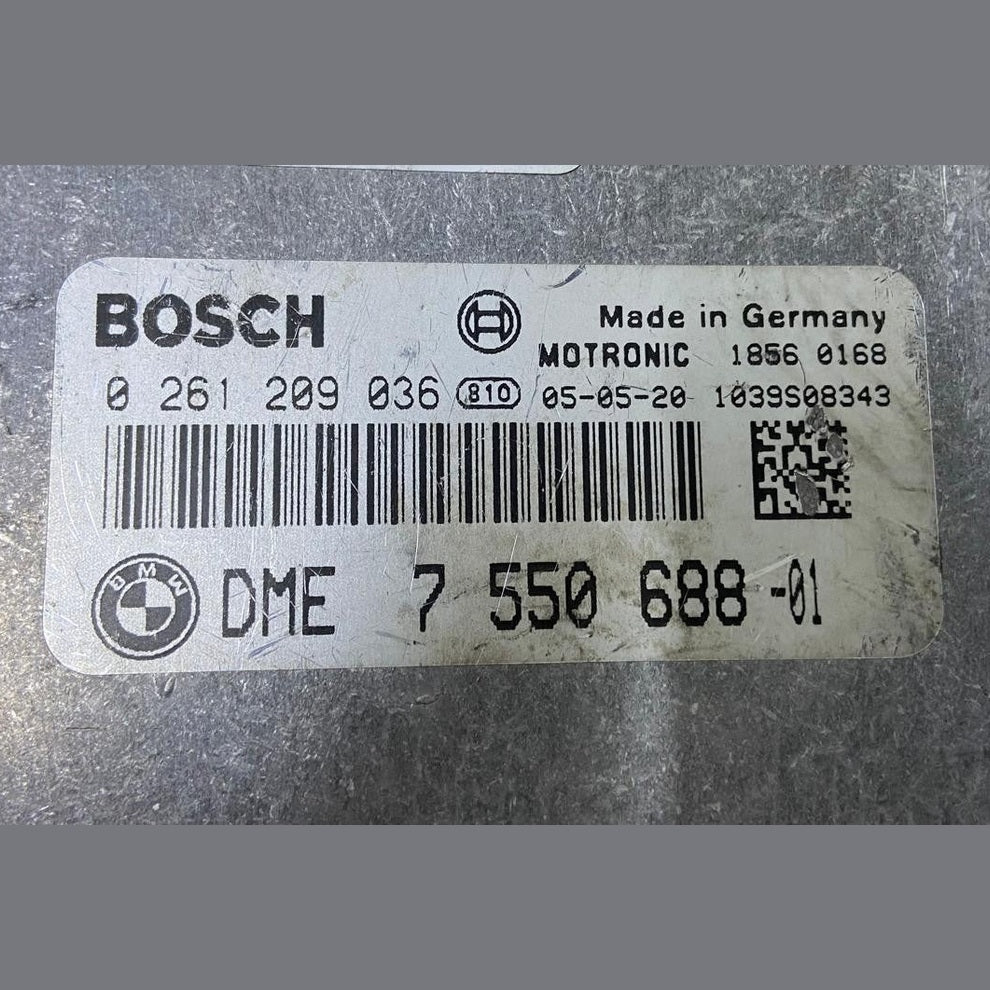 OEM BMW E81 E87 E90 N45 ENGINE CONTROL UNIT ECU MODULE ONLY 7550688