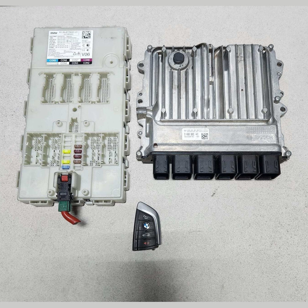 2019 BMW X3 G01 Engine Control Module 9468802 X3 X4 G01 G02 G30 B48 ECU SET