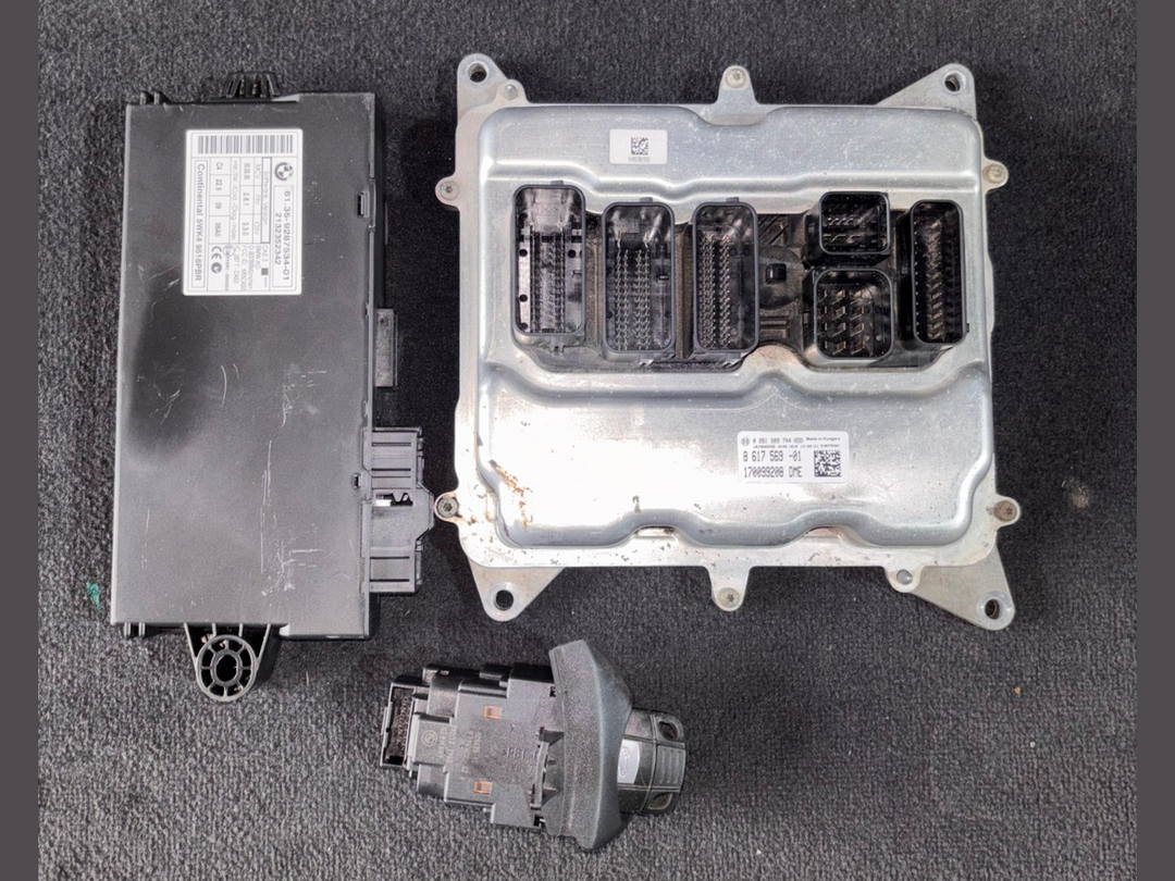 BMW X1 E84 20I N20 184HP ENGINE UNIT ECU KIT DME CAS3 + KEY AUTOMATIC - 8617569