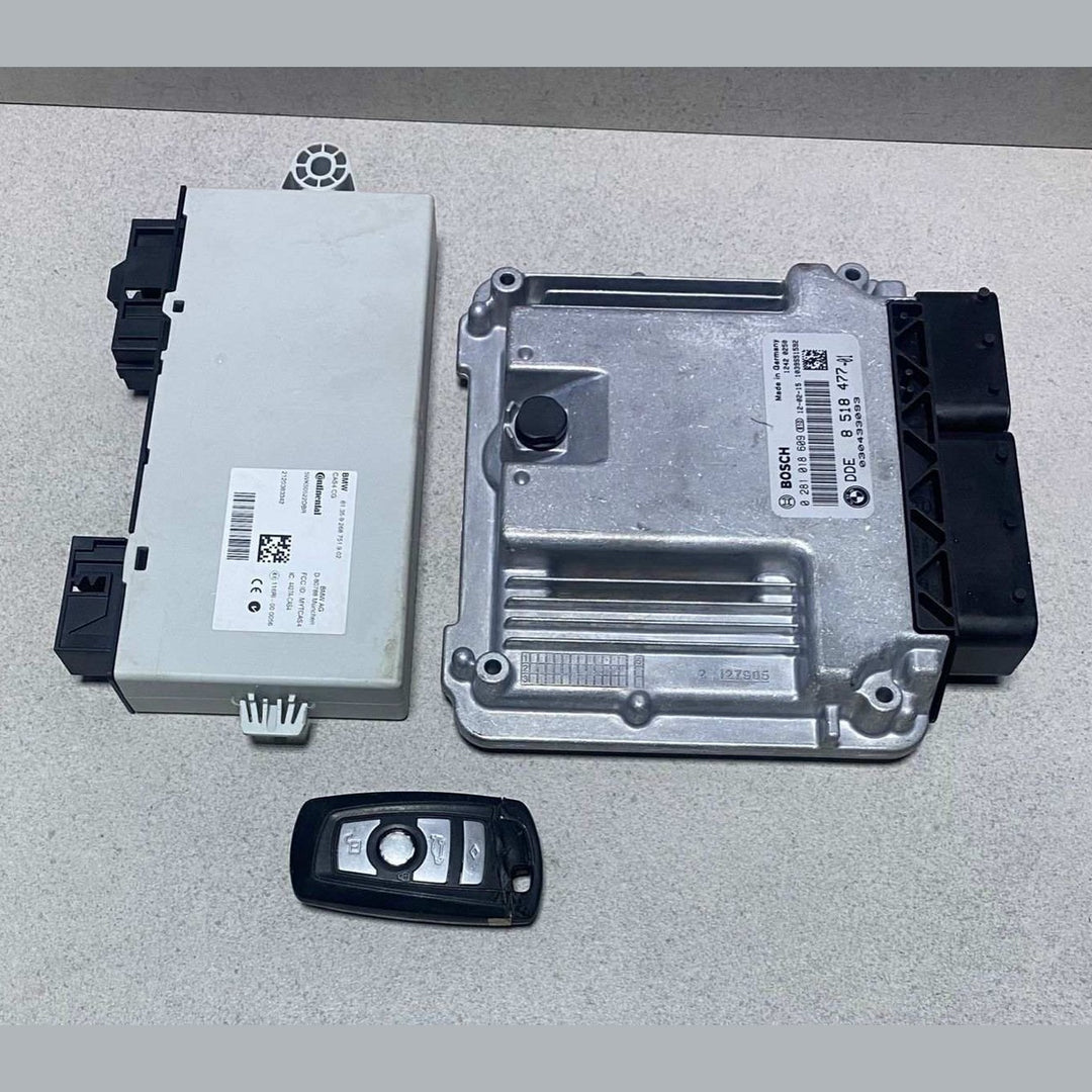 2012 BMW 525D Engine Control Unit DDE 8518477 F10 F11 520D 525D DIESEL ECU SET 