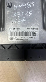 2010-2017 BMW X3 Engine Control Unit 8511907 F11 530DX N57N and X3 F25
