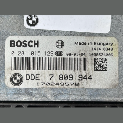 BMW X5 E70 E60 3.0L M57 MÓDULO UNIDAD DE CONTROL DEL MOTOR DDE ECU SET -...