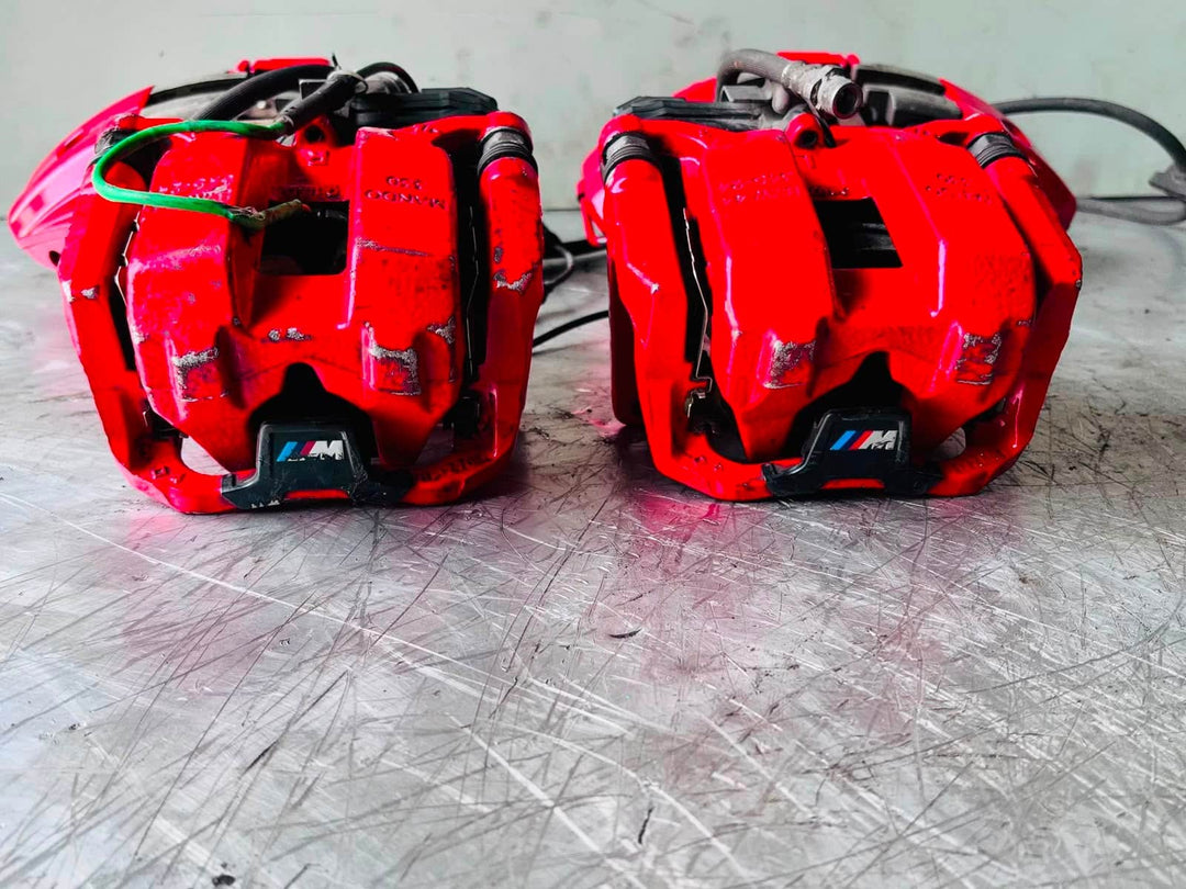 2018-2023 BMW X4 Brake Calipers Set RED MSPORT 689733602 X3 G01 M40i and X4 G02