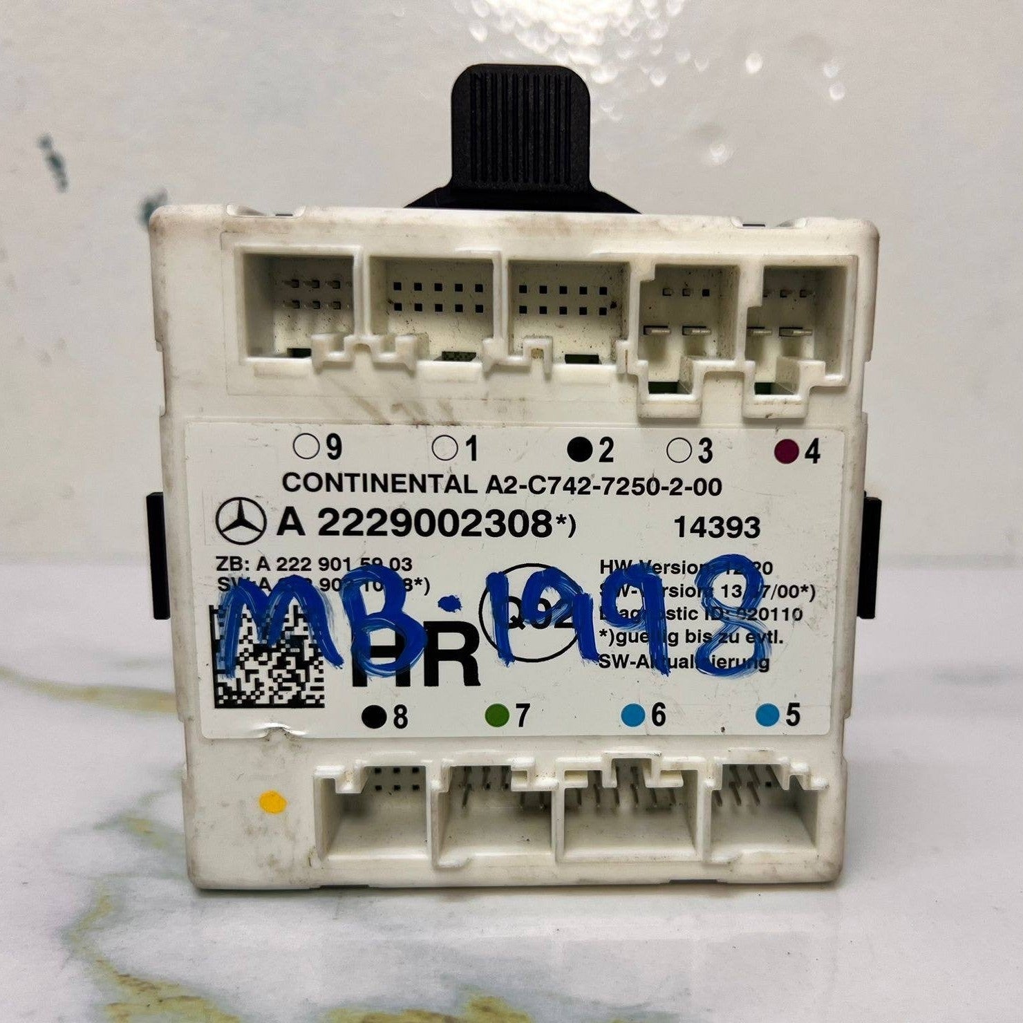 2015 Mercedes-Benz W205 W222 Door Control Module Unit A 2229002308 S400 C200 