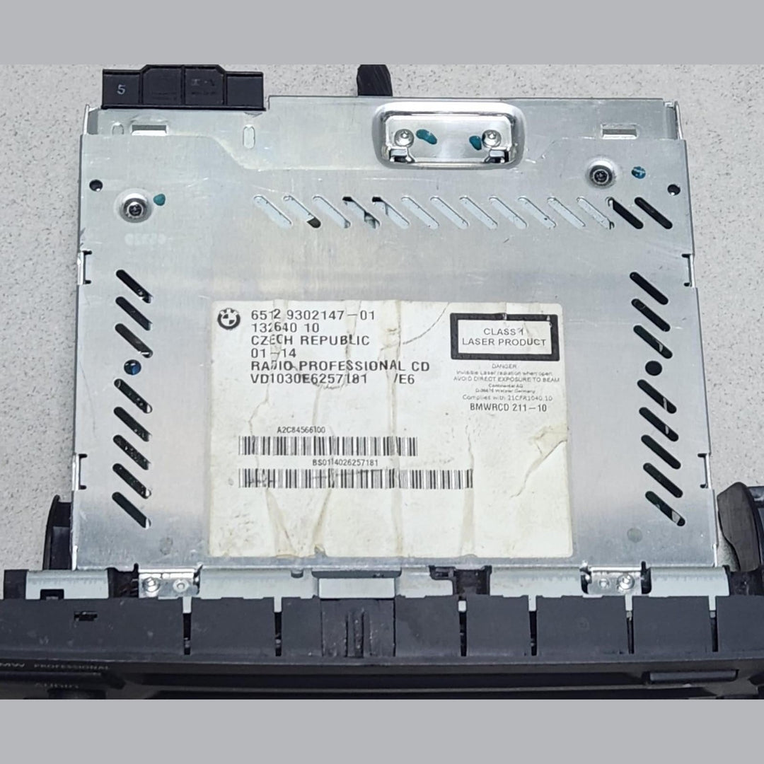 2005 BMW 3 Series Radio Professional Cd 65129302147