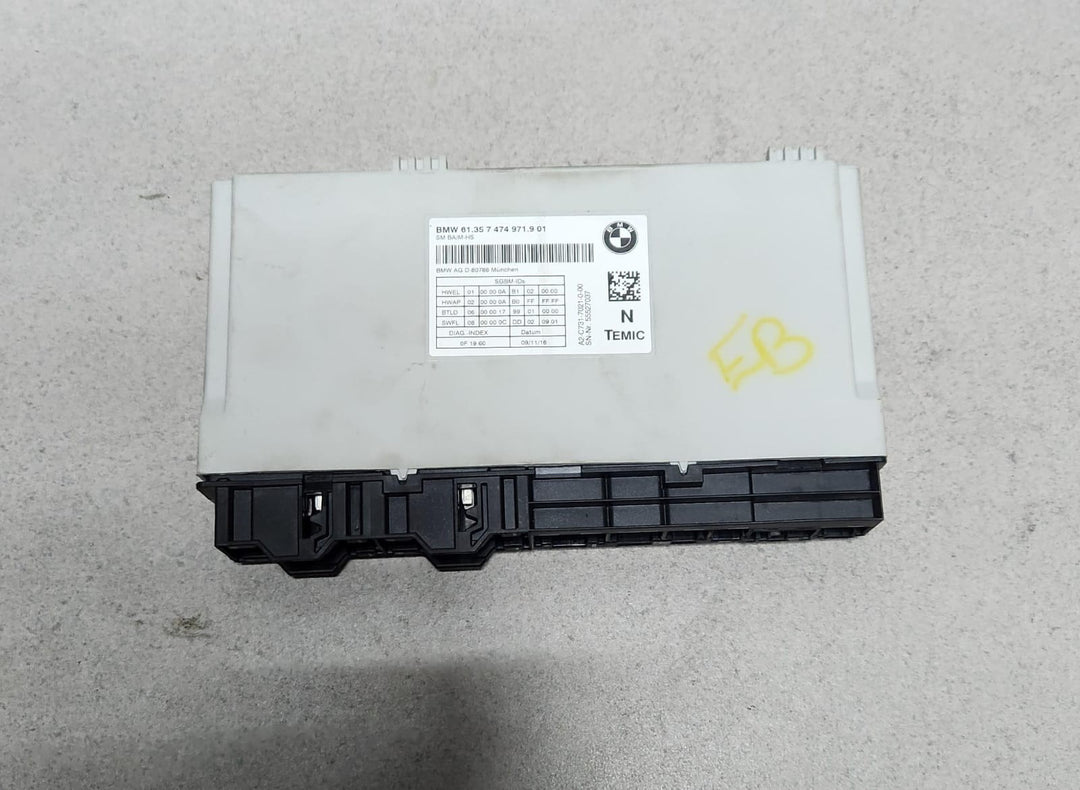 BMW X1 Front Seat Control Module 7474971 F20 F21 F22 F30 F31 F32 F33 7474971 OEM