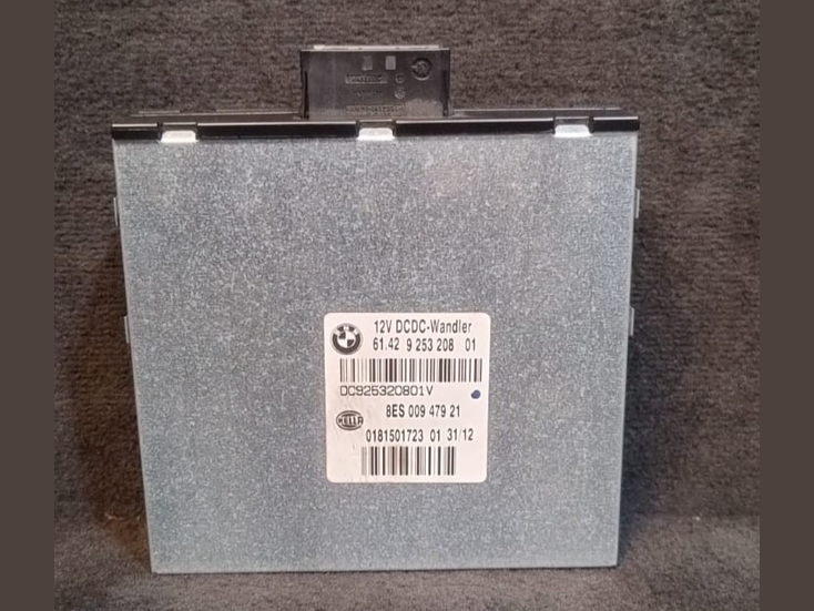 BMW X1 E84  E87 E88 E82 E90 E93 VOLTAGE CONVERTER CONTROL MODULE OEM -9253208