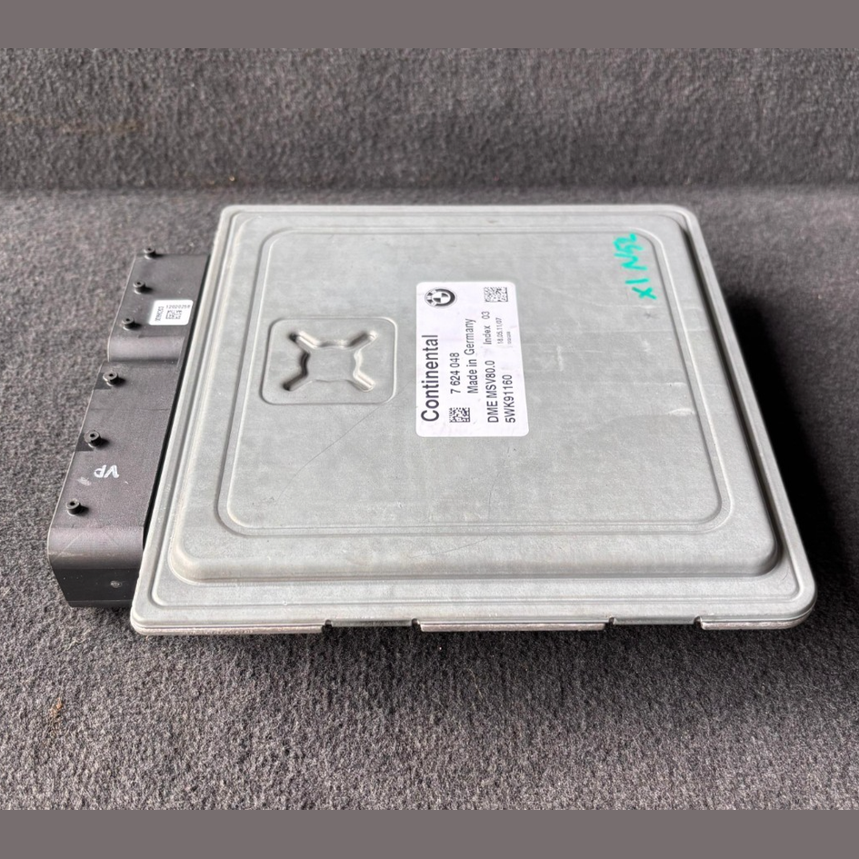 BMW  X1 E84 N52 ENGINE CONTROL UNIT MODULE ECU ONLY - 7624048