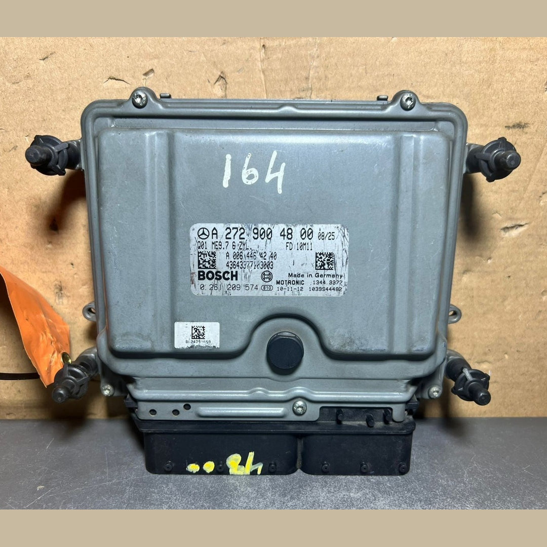 07-12 Mercedes W164 ML GL Engine Control Module Unit ECM ECU A272 9004800 OEM
