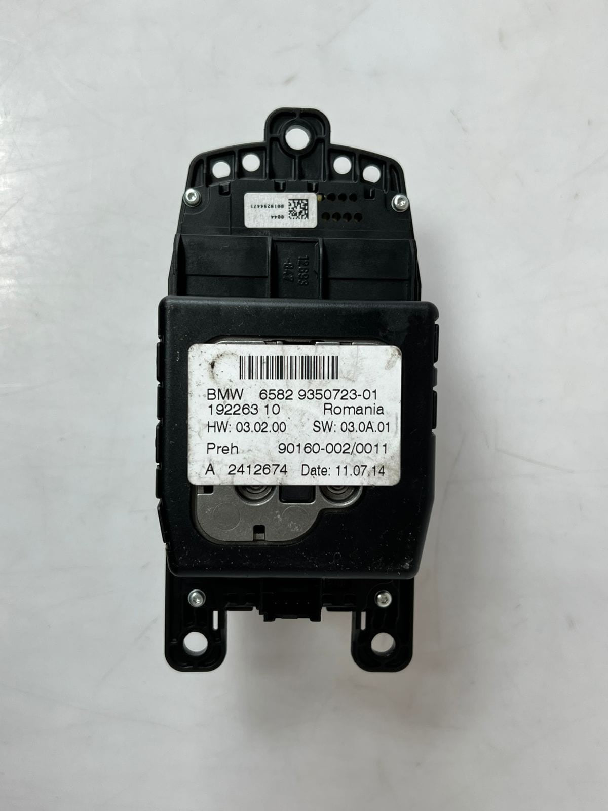 2014-2016 BMW 328i 1' 2' 3' 4' 5' Idrive Navigation Touch Controller 9350723 OEM