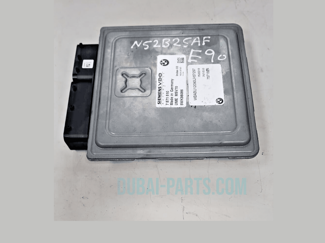 BMW 3 5 7 Z4'ies E90 E91 E60 E61 E65 E85 3.0i N52 ENGINE ECU DME MSV70 7571510