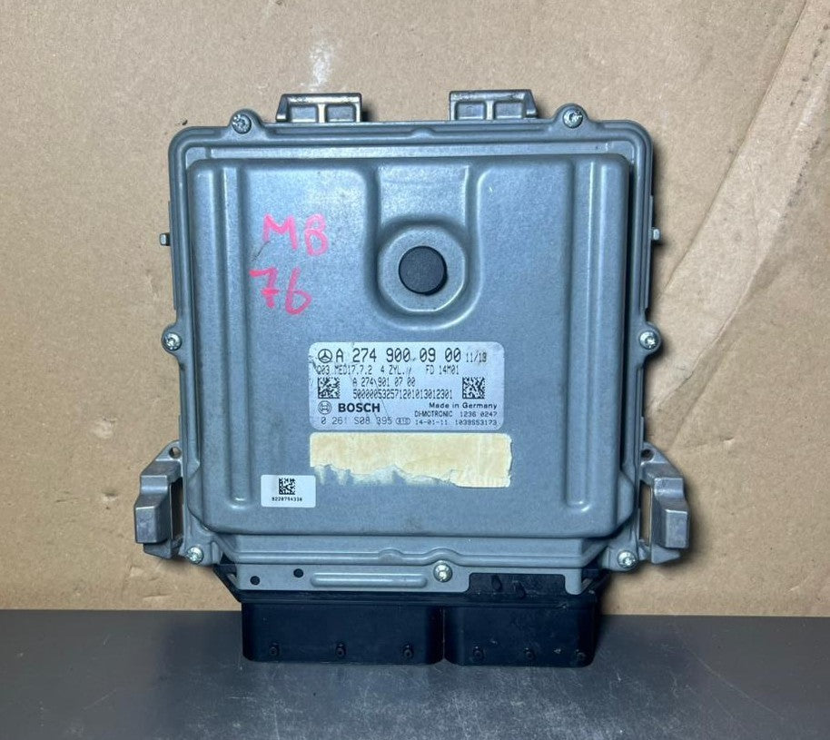Mercedes W212 E-CLASS W205 Engine Control Module Unit ECM ECU A274 9000900 OEM
