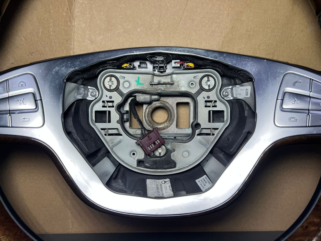 Mercedes W222 Steering Wheel Multi Function Sport Assembly With Paddle Shifts