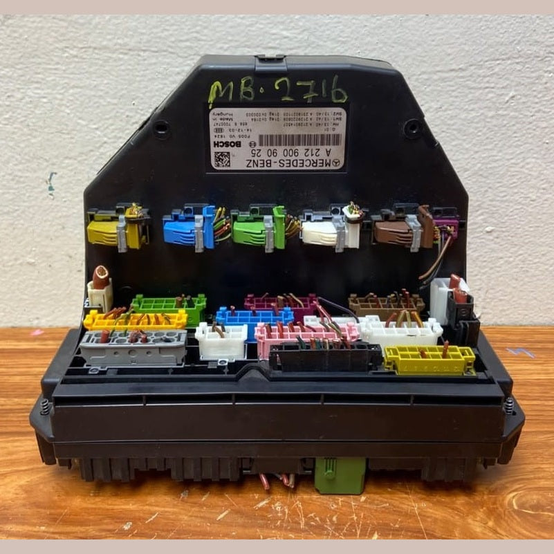 2014 Mercedes-Benz E300 Front Fuse Box Sam Control Unit A2129009025 W212 W204
