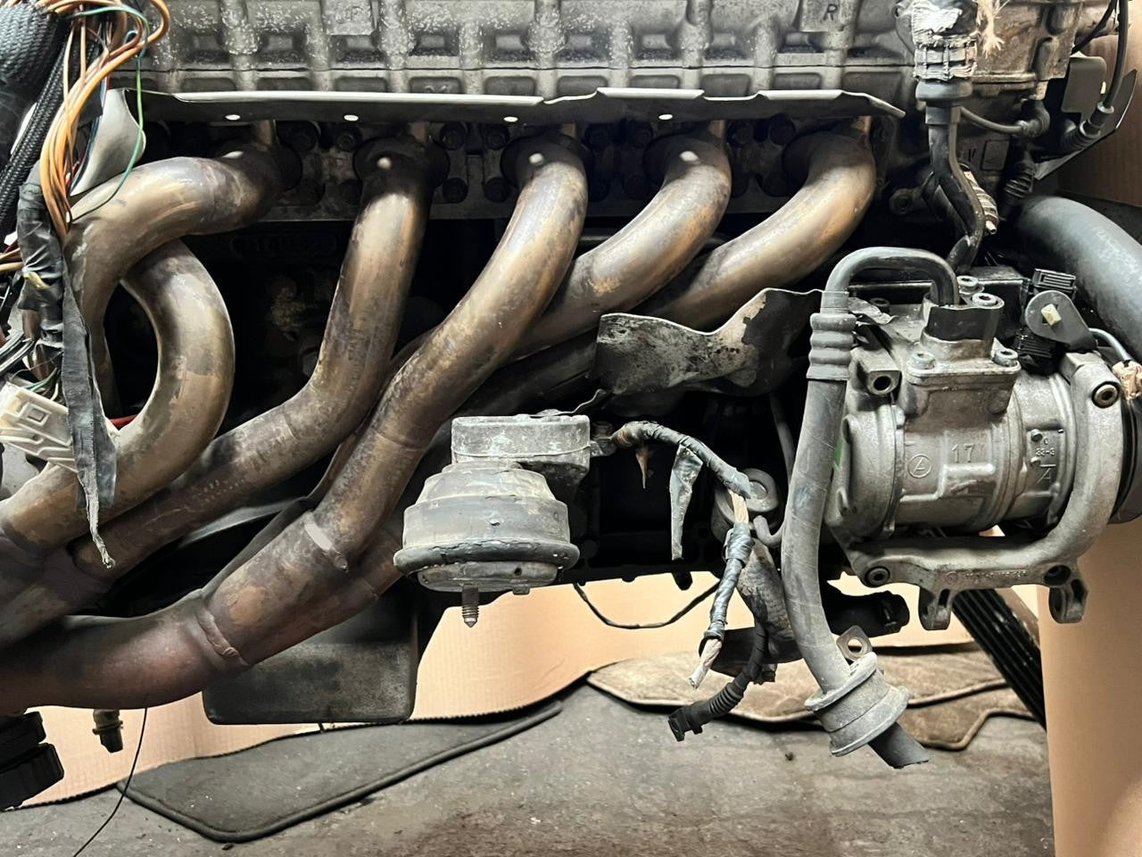 BMW E36 M3 S50B30 3.0L Complete Engine & Manual Gearbox 75K KM 50030546 OEM