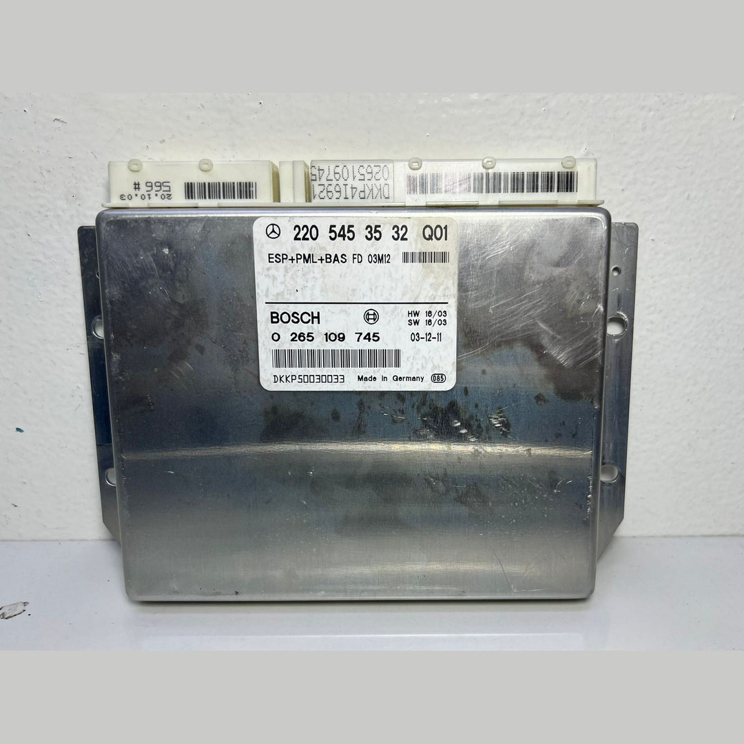 2000-2005 Mercedes W220 Electronic Stability Control ESP Module A220 5453532 OEM