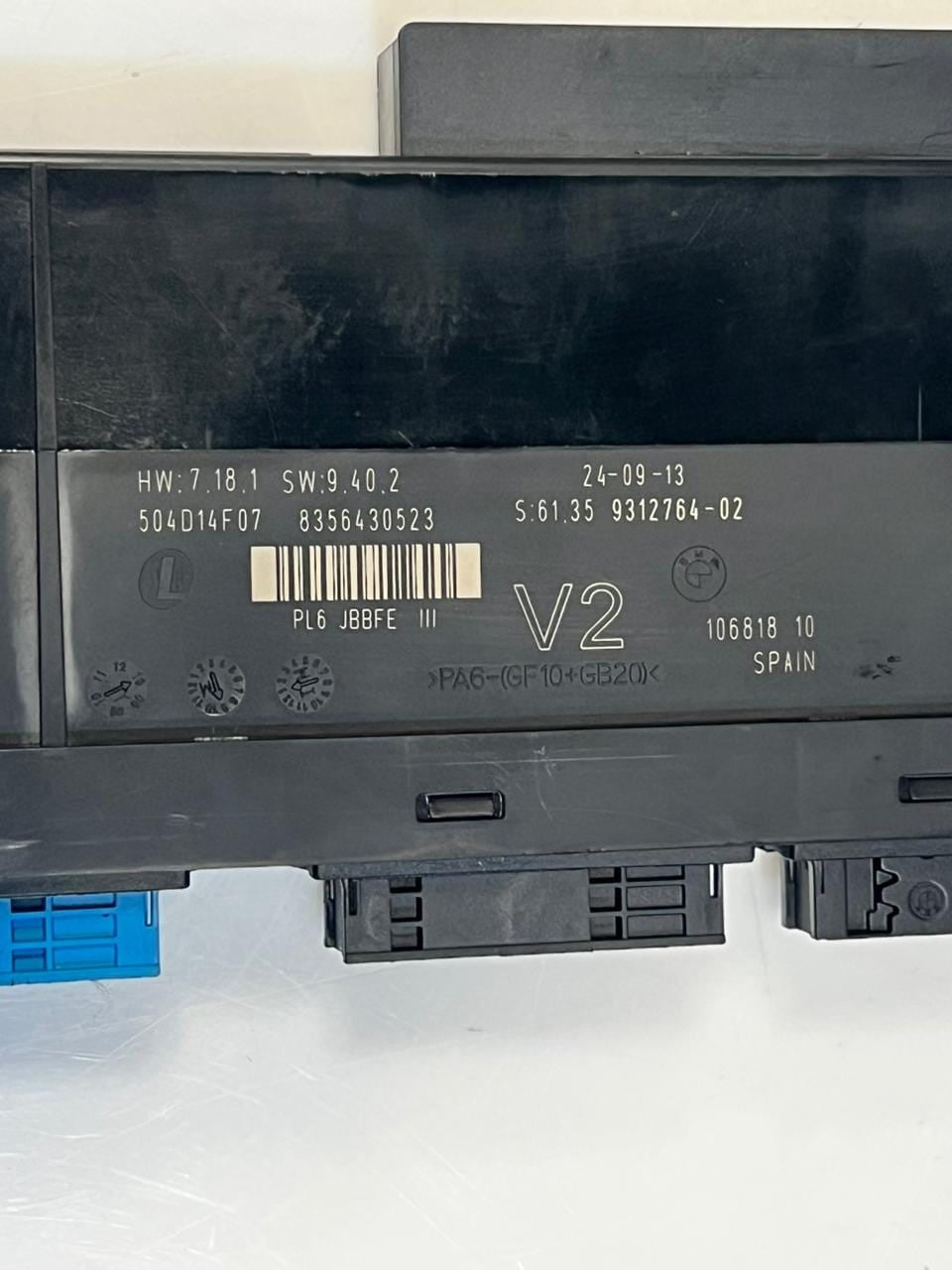 2011-2016 BMW 528i F10 5 Series Body Control Module BCM 9312764 OEM