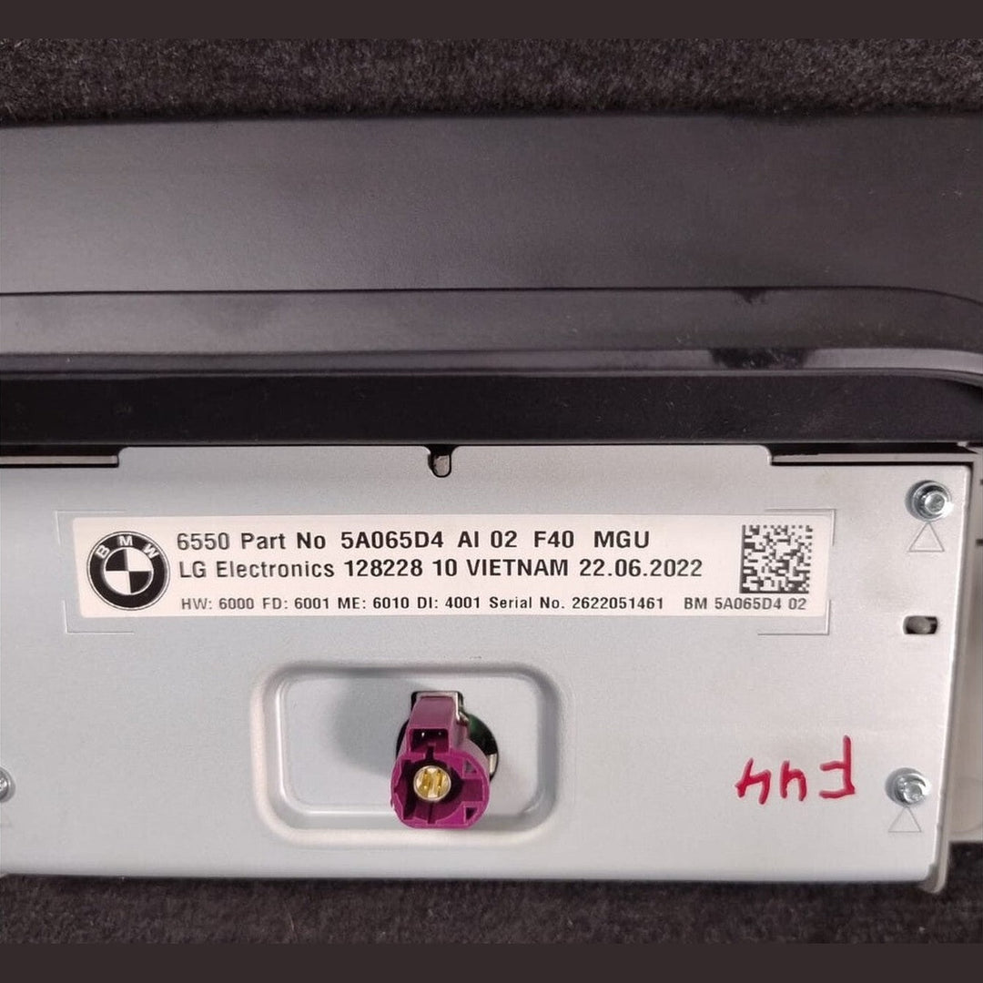BMW F40 F44 Multimedia Radio Sat Nav Display MGU RHD 5A065D4