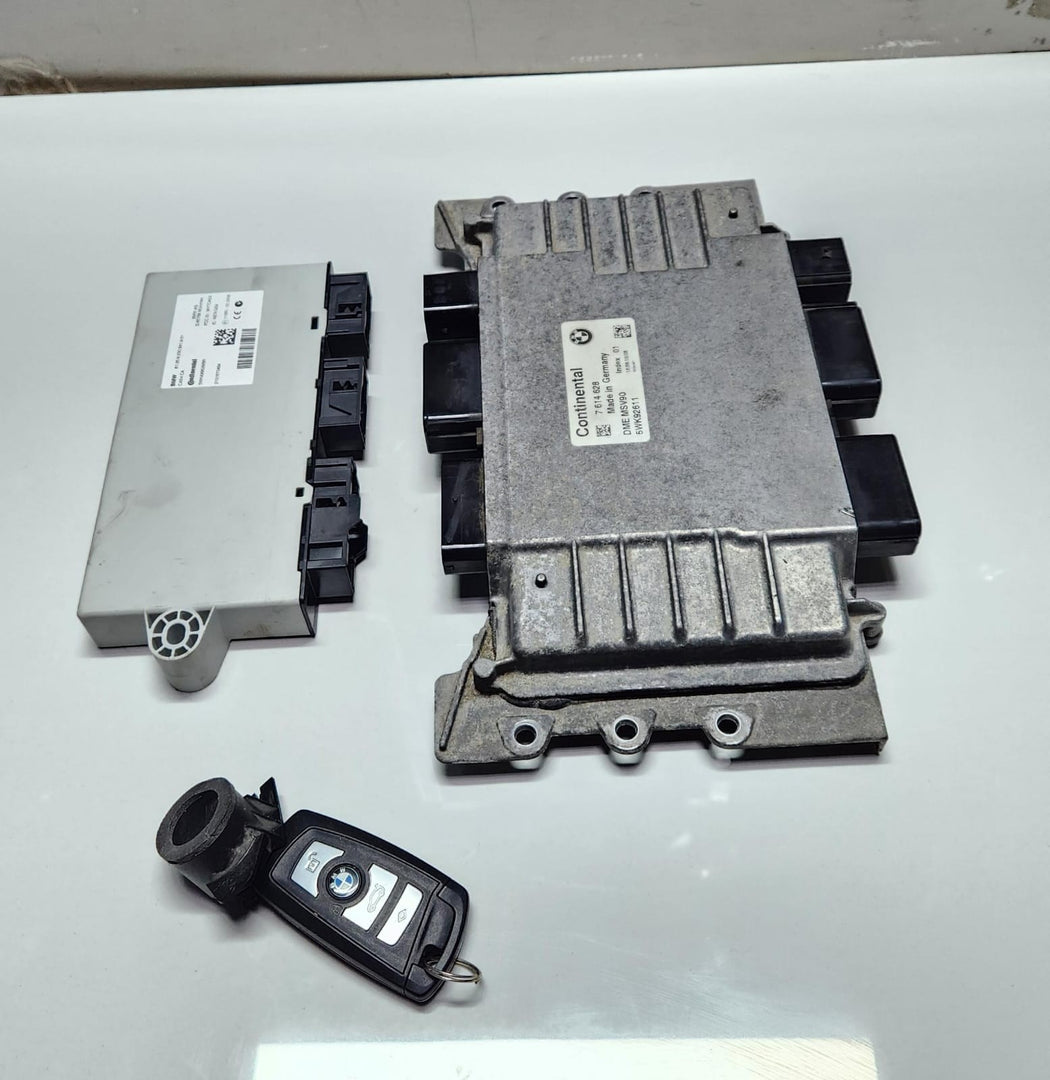 10-13 BMW 528i Engine Control Module ECM 7614628 MSV90 X3 N52 OEM