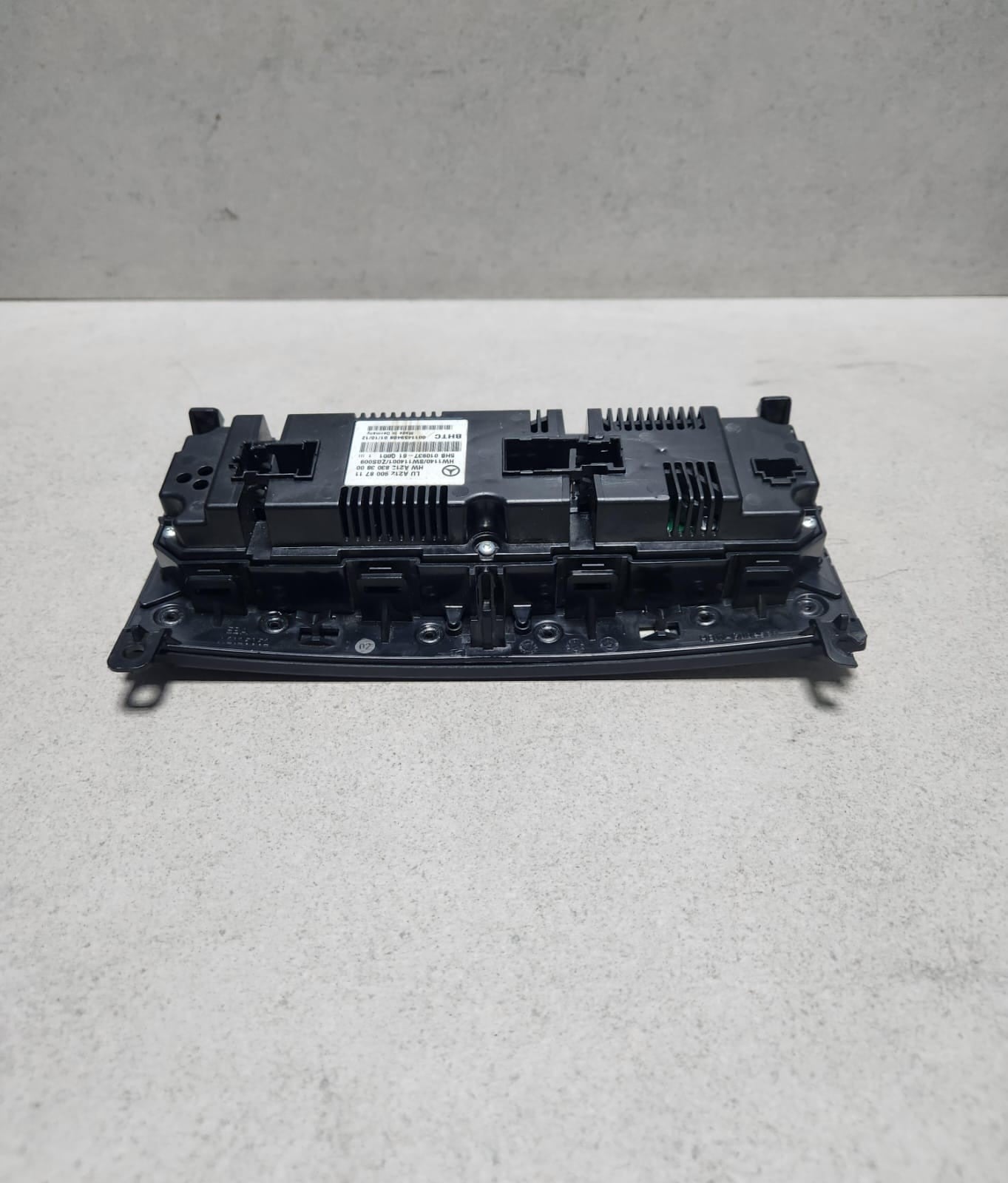 Mercedes Climate Control Panel A2129008711 E-Class W212 and E Coupe W207