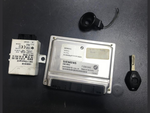 Load image into Gallery viewer, BMW 330Ci 2004 E46 M54 ENGINE CONTROL UNIT ECU SET DME MS43 7536649
