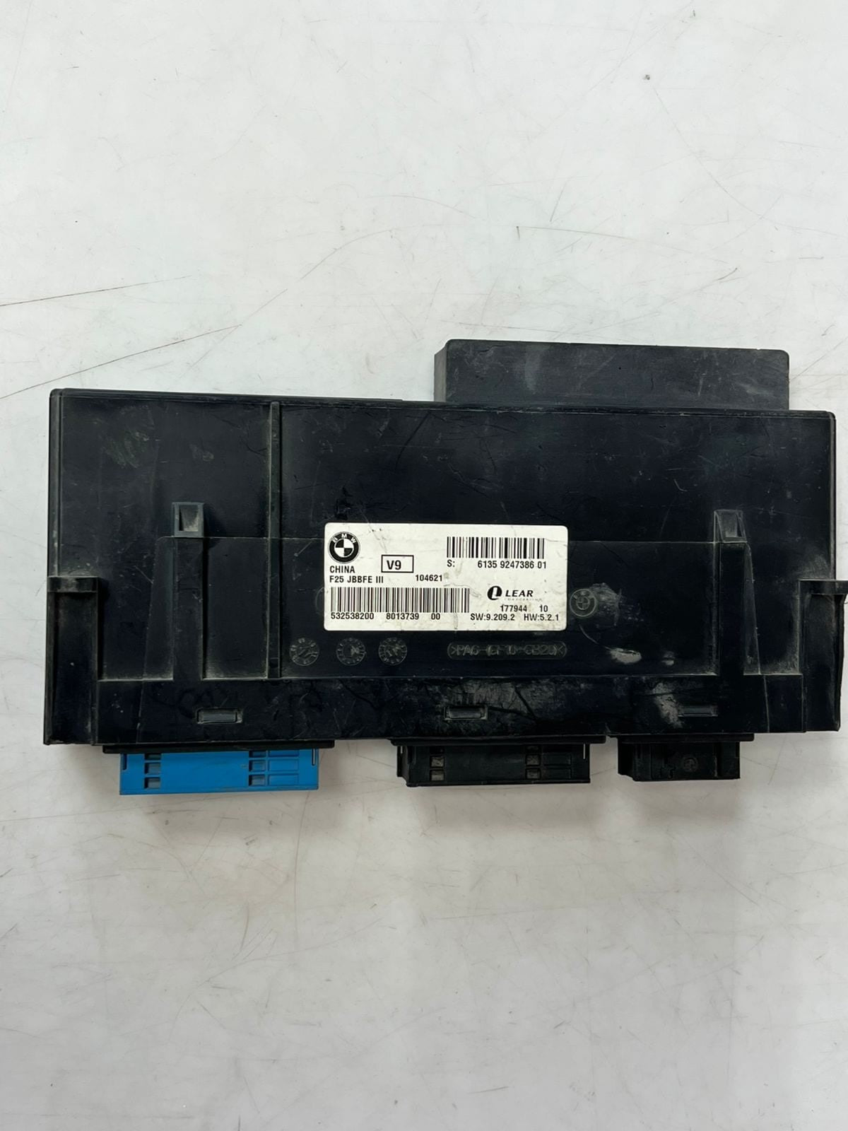 2011-2017 BMW X3 F25 Body Control Module JUNCTION BOX III V9 9247386 OEM