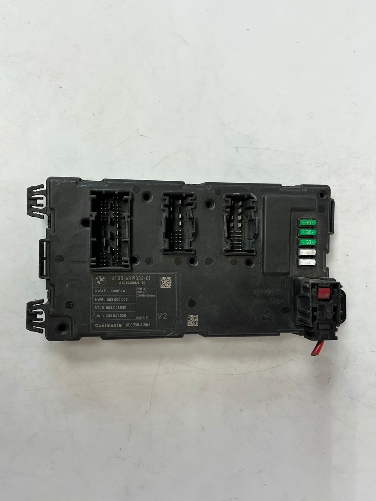 2016 BMW 3 Series F30 BCM BDC Rem Rear Body Control Comfort Module Unit 6819333