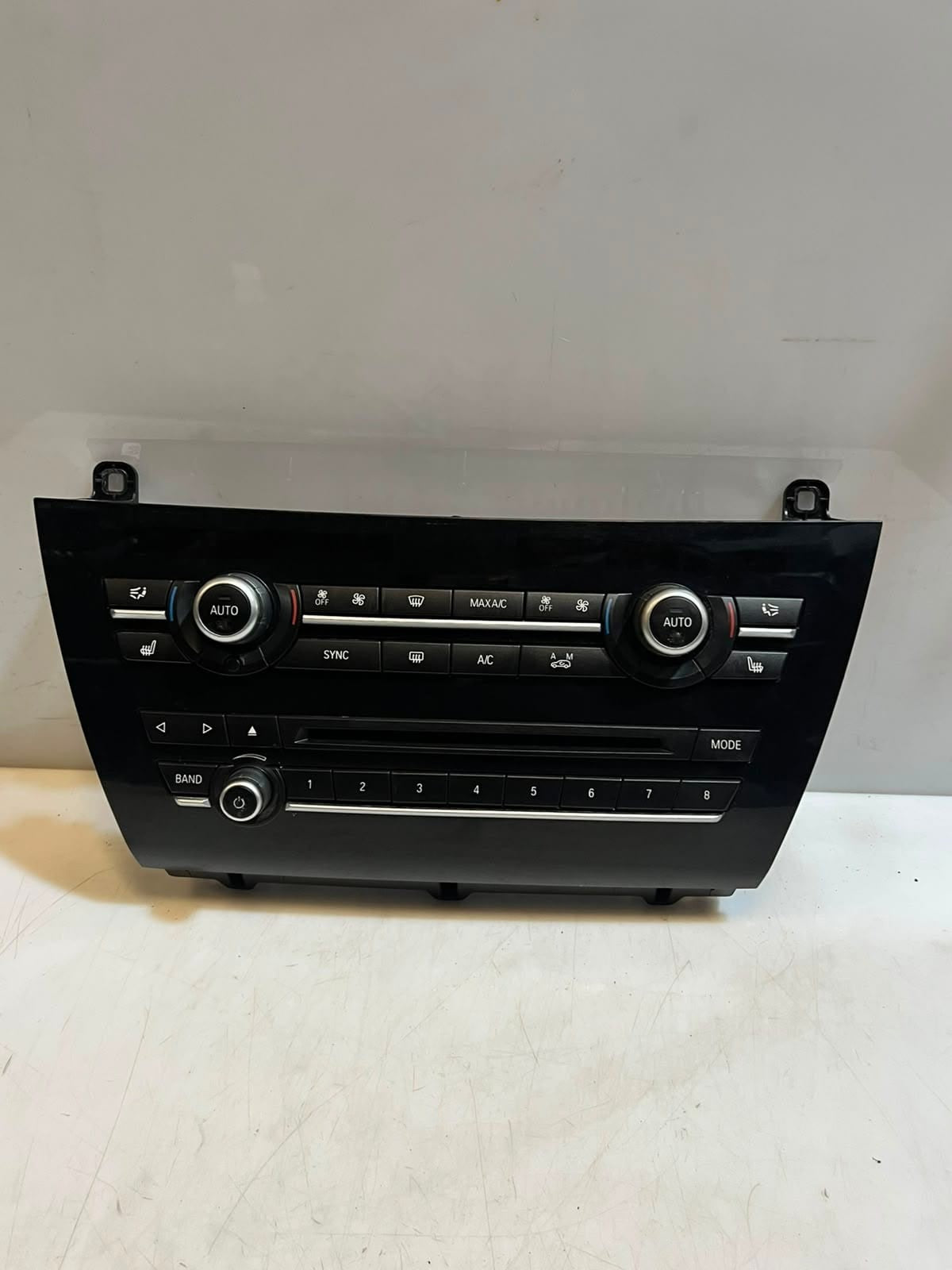 2013-2019 BMW X5 F15 X5M F85 A/C HEATER AUDIO Climate Control Panel 9390458 OEM