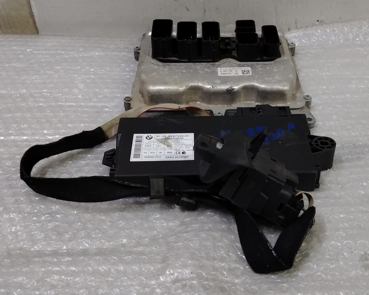 OEM BMW X1 E84 2009-15 N20 ENGINE CONTROL UNIT ECU KIT DME 8603576 BOSCH
