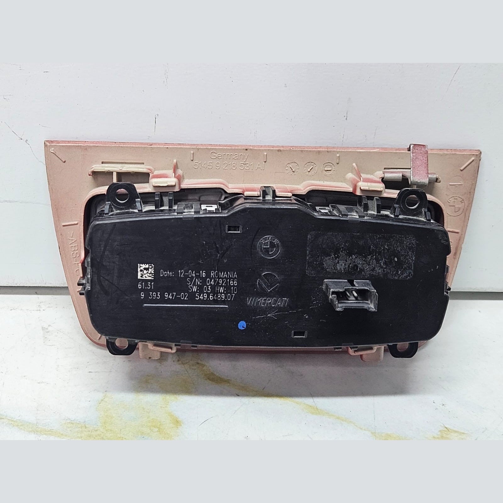 OEM BMW F30 F31 F20 F22 Headlight Control Switch 9393947