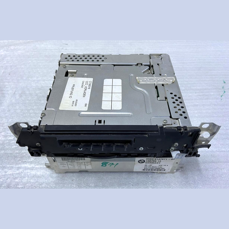 OEM BMW CD/MD Audio Deck Head Unit For 5 Series,525i, Model E60, E61 9147871
