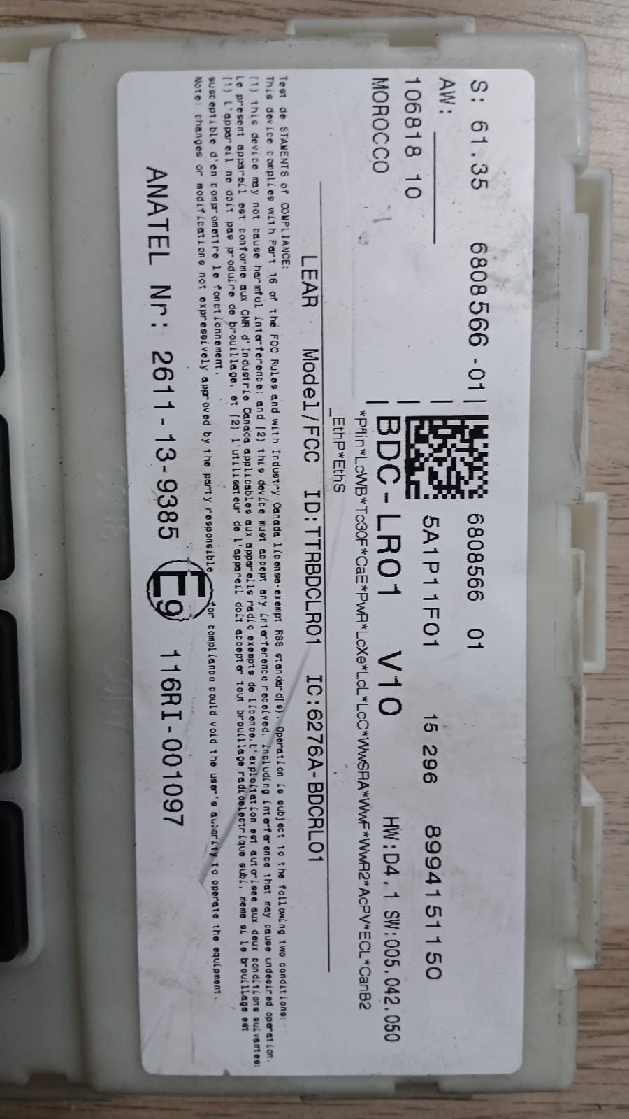 BMW 318i models F30 2015 Engine Control Unit 8662411 ECU SET F20 118I