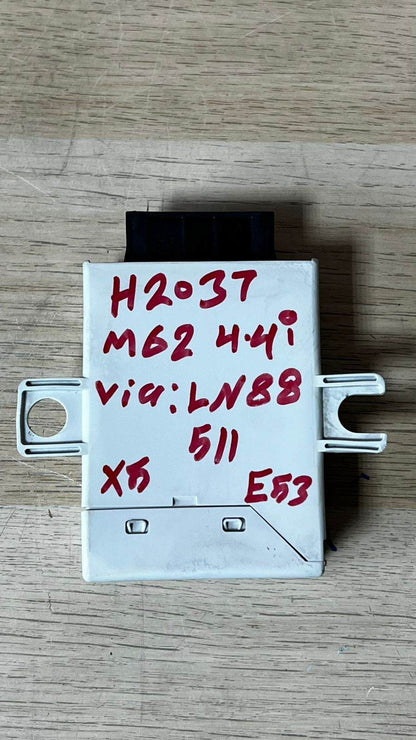 2003-2006 BMW X5 E53 M62 4.4i Engine Control Unit 7522800 DME SET