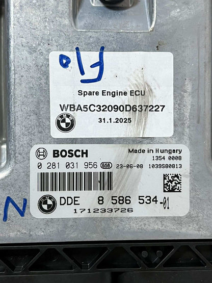 2014-2017 BMW F10 520D Engine Control Unit 8586534 520d xDrive and X3 F25 diesel