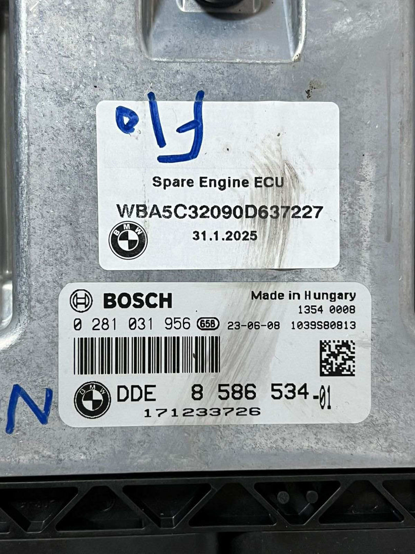 2014-2017 BMW F10 520D Engine Control Unit 8586534 520d xDrive and X3 F25 diesel