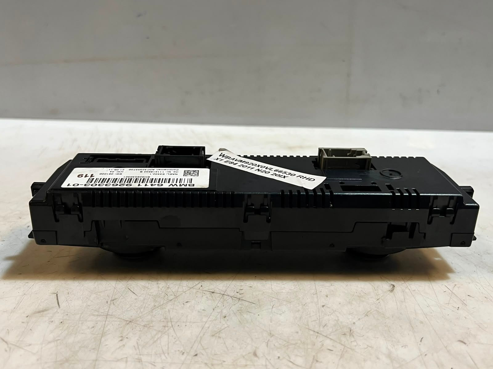 2010-2015 BMW X1 E84 E81 E82 E87 Air Conditioning Control Unit 9263303 OEM