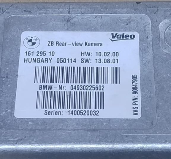 BMW F20 120D 1 SERIES REAR VIEW CAMERA CONTROL MODULE 9302256