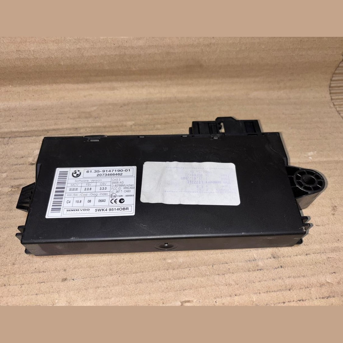 BMW X5 DIESEL 3.0D E70 2008-10 M57N2 Vin-L172711 -DDE BOSCH OEM ECU SET  7809944