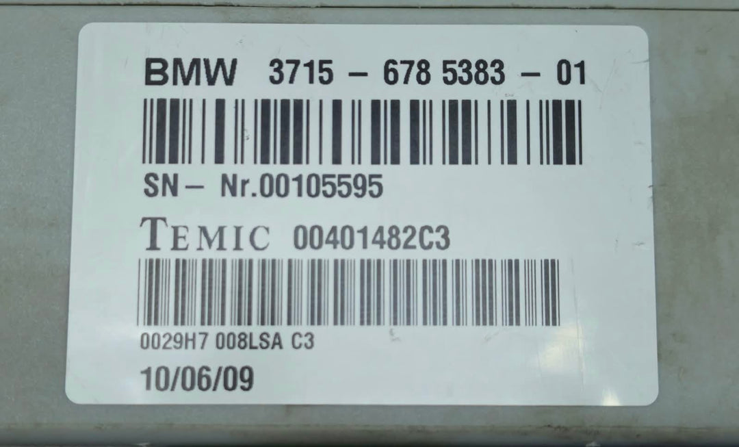 6785383-2007-2014 BMW X5 E70 Suspension Control Module Unit OEM