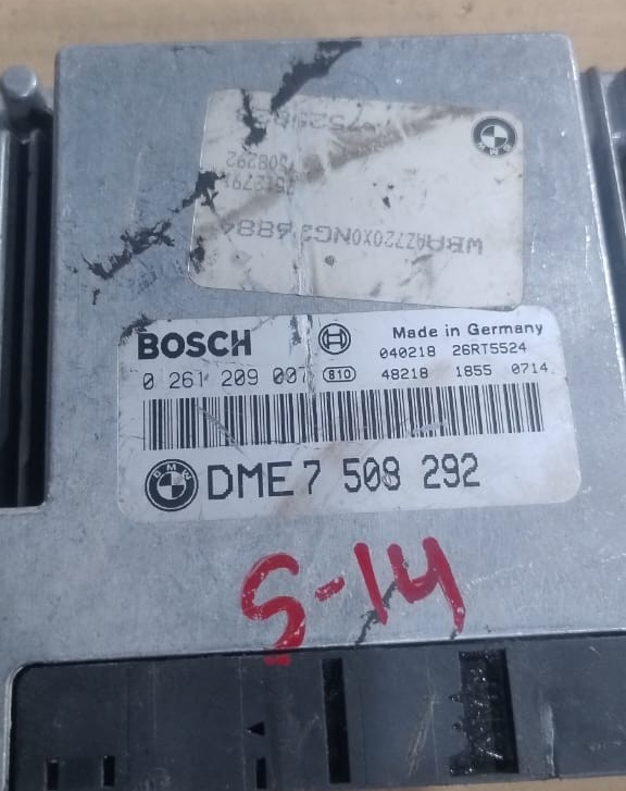 BMW E46 318I N42 ENGINE CONTROL UNIT ECU ONLY DME  OEM - 7508292