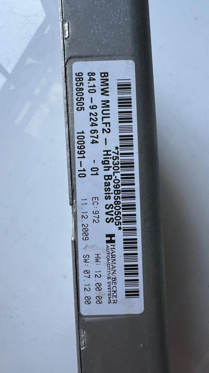 2011-13 BMW X5 Bluetooth Communication Control Module 9224674 E70 E90 E91 E92 